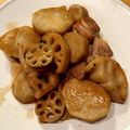 amsaito's cooksnap of when they made 簡単！里芋とレンコンと鶏肉の煮物♪.