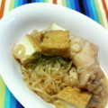キョク's cooksnap of when they made ✿厚揚げと手羽元の煮物✿.