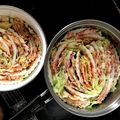 かちかち82's cooksnap of when they made 味噌仕立てのミルフィーユ鍋♪.