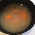 あや（｡・ｗ・｡）'s cooksnap of when they made 人参の味噌汁.