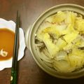 つんちゃん62's cooksnap of when they made だしの素水炊き鍋ぽん酢にんにくごま油タレ.