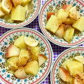ふたごゆき's cooksnap of when they made さつま芋と林檎のシナモンバター煮♪.
