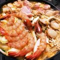 モケ缶's cooksnap of when they made 簡単 お鍋 白菜 魚介の 寄せ鍋！.