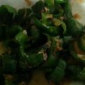 gaiatone's cooksnap of when they made 電子レンジで○おかかピーマン.