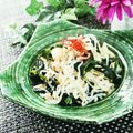 Dellaたん's cooksnap of when they made ワカメとツナのこんにゃく炒め.