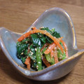 いるみな's cooksnap of when they made うまうま♡小松菜のごま和え.