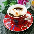 Dellaたん's cooksnap of when they made **杏仁カフェモカ**.