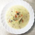 RoomA's cooksnap of when they made ひき肉とキャベツのクリームシチュー.