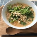 サンドラ23's cooksnap of when they made 豆乳とたっぷりナッツの辛ラーメン.