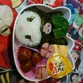 やまfam0610's cooksnap of when they made キャラ弁 クロミ サンリオ.