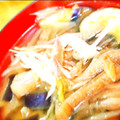 黒鯛一直線's cooksnap of when they made ナスと舞茸×みょうがのお味噌汁.