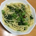 PinkyLady's cooksnap of when they made １００円アンチョビ缶詰とセロリのパスタ♪.