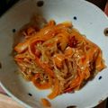 わんこたんわんたん's cooksnap of when they made お弁当にも！人参･しらたきの金平♪.