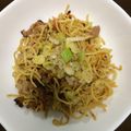 al004's cooksnap of when they made ねぎ塩焼そば.