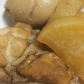 珠玉猫's cooksnap of when they made 手羽元と大根の酢醤油煮.
