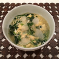 料理インコ's cooksnap of when they made 生姜入り♡卵とほうれん草の白だしスープ.