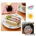 runa10's cooksnap of when they made ブルーベリージャムのデザートサンドイッチ.