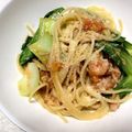 クックI6NLMD☆'s cooksnap of when they made ずぼら瞬殺☆トマトと青梗菜のツナパスタ.