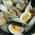 わたあめネコ's cooksnap of when they made ホンビノス貝のオイスターソース蒸し☆.