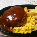 クック6DDPP8☆'s cooksnap of when they made ソースが簡単！美味しい♡ハンバーグ.