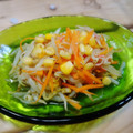 ジョリポン's cooksnap of when they made 簡単！ピリ辛♪もやしとカニカマの中華あえ.