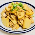 Chikatan☆'s cooksnap of when they made たけのこ鶏そぼろ炒め.