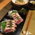 natsuーko's cooksnap of when they made おうち居酒屋☆マグロのたたき作り.