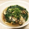 acha5260's cooksnap of when they made ダイエット！なめことニラ白滝の和風スープ.