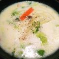 ☆美々☆'s cooksnap of when they made ヘルシー！ブロッコリーと白菜の豆乳スープ.