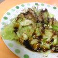 JKだいえったー's cooksnap of when they made キャベツだけdeお好み焼き気分.