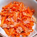 ポトフ嬢's cooksnap of when they made お弁当にも♪ 人参とベーコンの塩きんぴら.