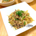 YUH♡ママ's cooksnap of when they made 玉ねぎと春雨◎挽肉炒め.