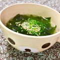 ふたごゆき's cooksnap of when they made ☆簡単ワカメスープ☆.