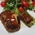クックZALD10☆'s cooksnap of when they made 失敗しない基本のチーズINハンバーグ☆.
