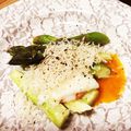 sherloked's cooksnap of when they made アスパラガスの半熟玉子チーズのせ.