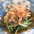 まいめる0720's cooksnap of when they made シャキシャキ♪水菜のおかかあえ♪.