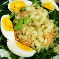 ももpppp's cooksnap of when they made エビと枝豆・ベビーリーフのサラダ♪.