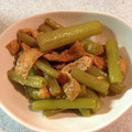 ルル吉's cooksnap of when they made フキと油揚げ炒め.