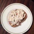 inLondon's cooksnap of when they made 余ったローストチキンで☆親子サンド.