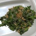 なぎ8's cooksnap of when they made 春菊の納豆じゃこサラダ.