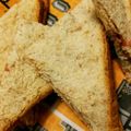 アブシンベル's cooksnap of when they made アルミホイルでホットサンド♪.