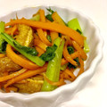 ＊Hanyu＊'s cooksnap of when they made 小松菜&厚揚げ炒め.