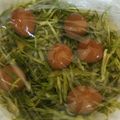 イノベータ's cooksnap of when they made きゃべつとうずら卵のサラダ.
