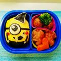 ミニオン☆'s cooksnap of when they made 簡単キャラ弁！ミニオン弁当♪.