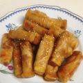 にち's cooksnap of when they made 豚しゃぶしゃぶ肉で作る高野豆腐の肉巻き.