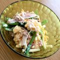 salymama's cooksnap of when they made ほうれん草と炒り玉子のツナマヨサラダ.