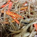 最初から's cooksnap of when they made 基本のきんぴらゴボウ 簡単 常備菜.