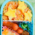 かずさなママ's cooksnap of when they made 朝忙しくてもあっという間☆幼稚園お弁当.