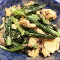 i☆can's cooksnap of when they made 小松菜の玉子炒め.