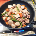 クック7GNXPH☆'s cooksnap of when they made ほっくり里芋と豚バラの炒め煮.